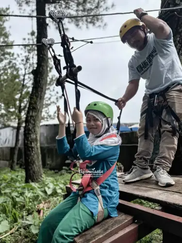 Agro Edukasi dan Outbound Villa Bukit Hambalang